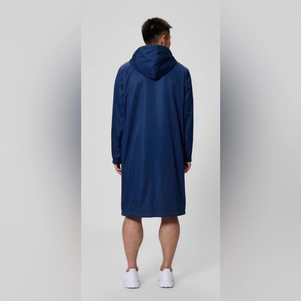 Speedo Unisex Team Parka Navy Long Hooded Navy XS